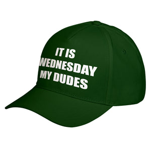 Hat It is Wednesday My Dudes Baseball Cap