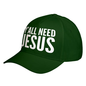 Hat Y'ALL NEED JESUS Baseball Cap