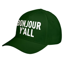 Hat Bonjour Yall Baseball Cap