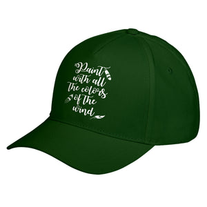 Hat Paint with all the Colors of the Wind Baseball Cap