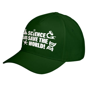 Hat Science Can Save the World Baseball Cap