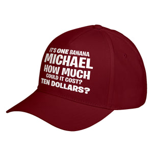 Hat Its ONE BANANA Michael Baseball Cap