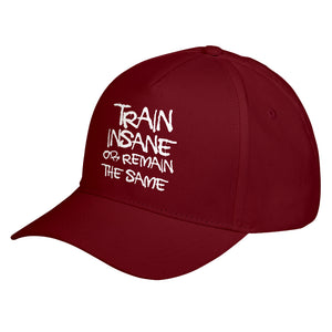 Hat Train Insane or Remain the Same Baseball Cap