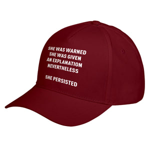 Hat She Persisted Venus Fist Baseball Cap