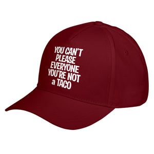 Hat Youre not a Taco Baseball Cap