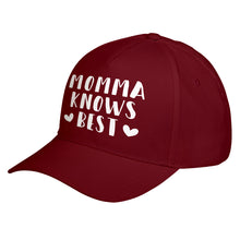 Hat Momma Knows Best Baseball Cap