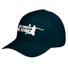 Hat He Shoots He Scores Baseball Cap
