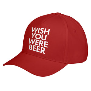 Hat Wish You Were Beer Baseball Cap