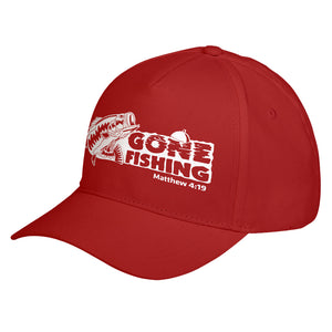 Hat Gone Fishin Baseball Cap