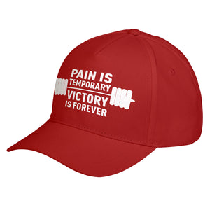 Hat Pain is Temporary Victory is Forever Baseball Cap