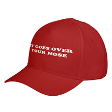Hat It Goes Over Your Nose Baseball Cap