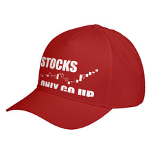 Hat STOCKS ONLY GO UP Baseball Cap