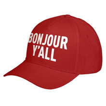 Hat Bonjour Yall Baseball Cap