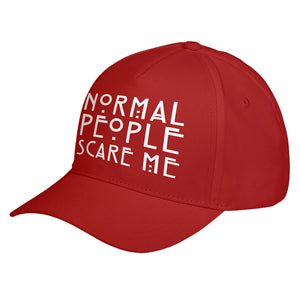 Hat Normal People Scare Me Baseball Cap