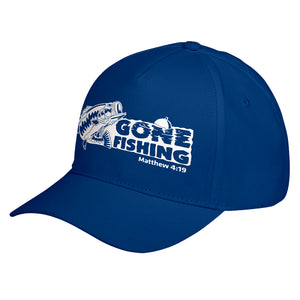 Hat Gone Fishin Baseball Cap
