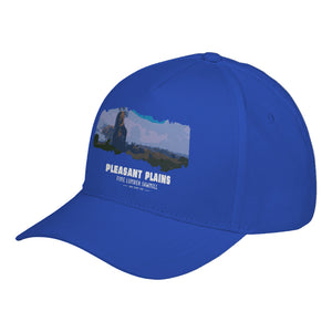 Hat Pleasant Plains Fine Lumber Sawmill Baseball Cap