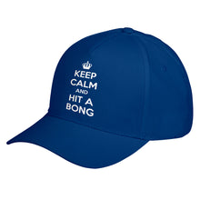 Hat Keep Calm and Hit a Bong Baseball Cap