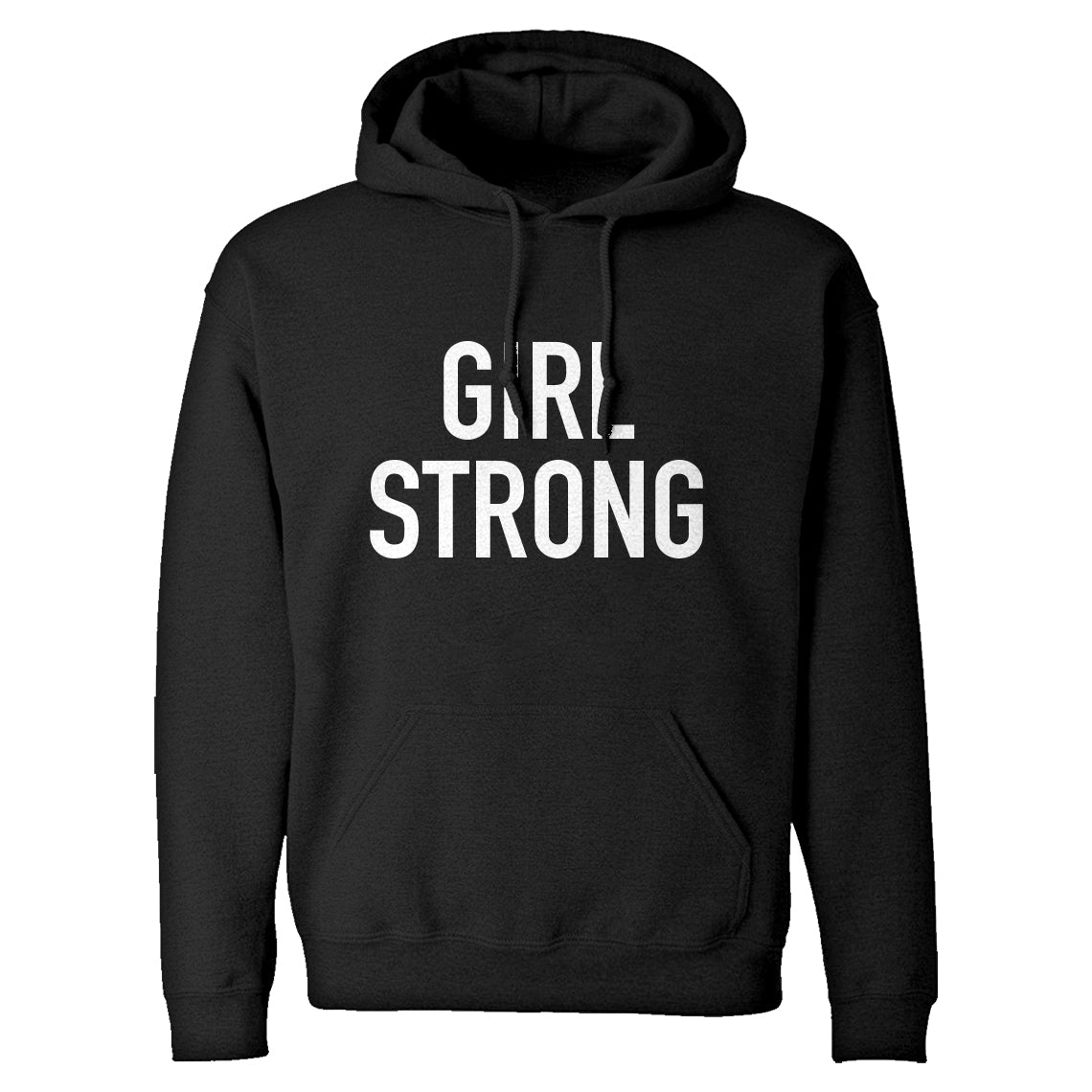 Hoodie Girl Strong Unisex Adult Hoodie