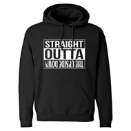 Straight Outta the Upside Down Unisex Adult Hoodie
