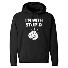I'm With Stupid You Unisex Adult Hoodie