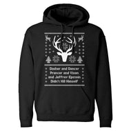 Dasher and Dancer and Jeffrey Epstein Unisex Adult Hoodie