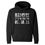 Hoodie Binary Unisex Adult Hoodie