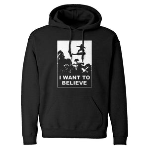 I Want to Believe Nimbus Fighter Unisex Adult Hoodie