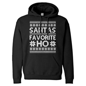 Hoodie Santas Favorite Ho Unisex Adult Hoodie
