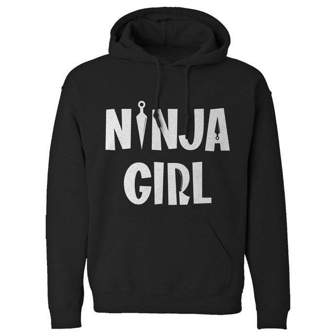 Ninja Girl Unisex Adult Hoodie