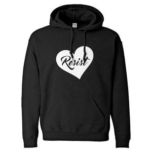 Hoodie Resist Heart Unisex Adult Hoodie