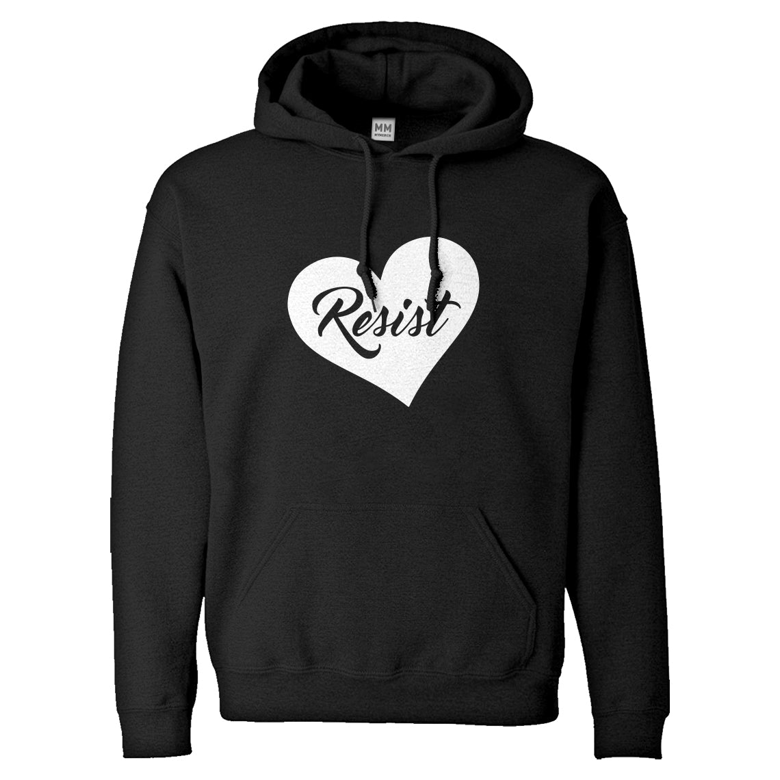 Hoodie Resist Heart Unisex Adult Hoodie