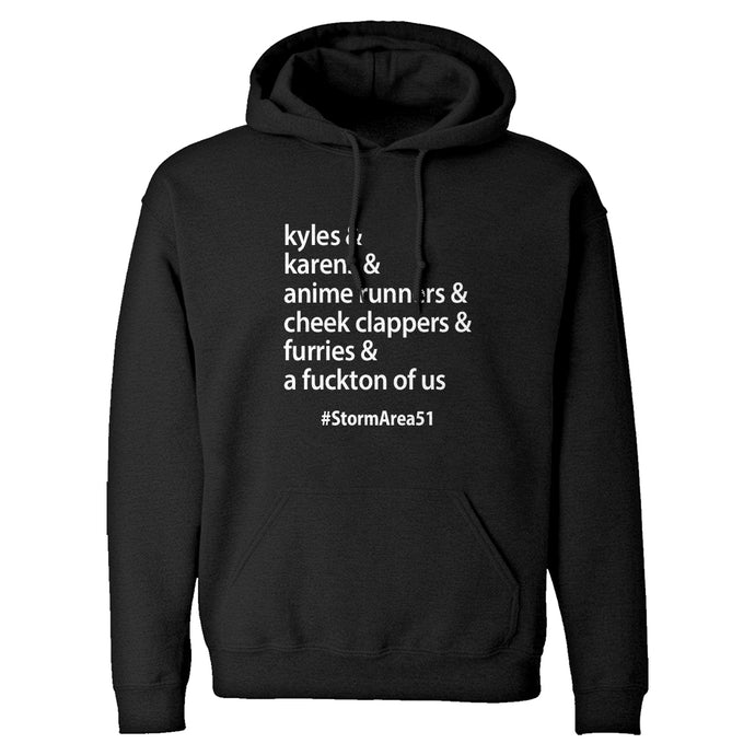 Storm Area 51 Runner Unisex Adult Hoodie