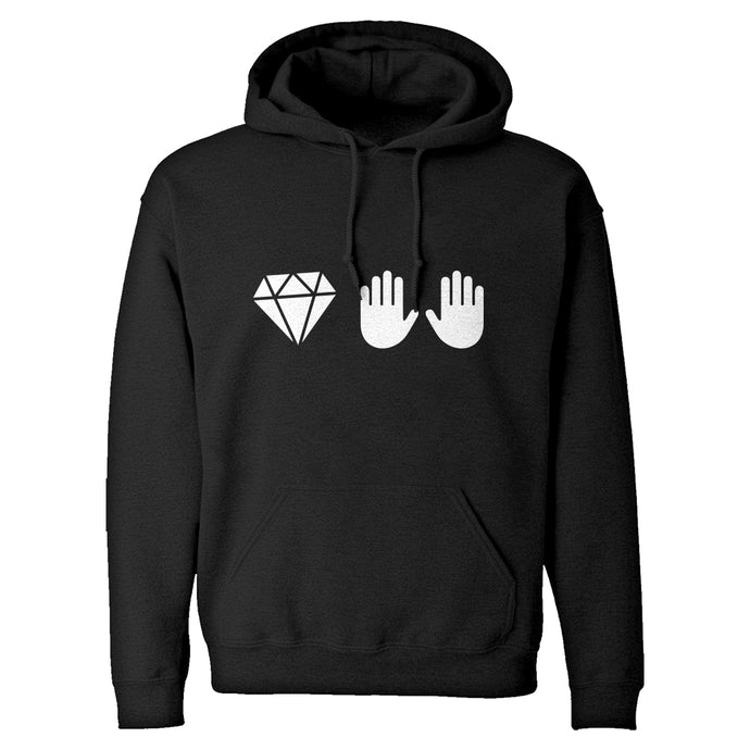 DIAMOND HANDS Unisex Adult Hoodie