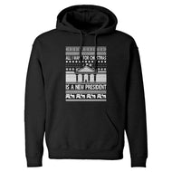 Hoodie All I Want for Christmas is a New President Unisex Adult Hoodie