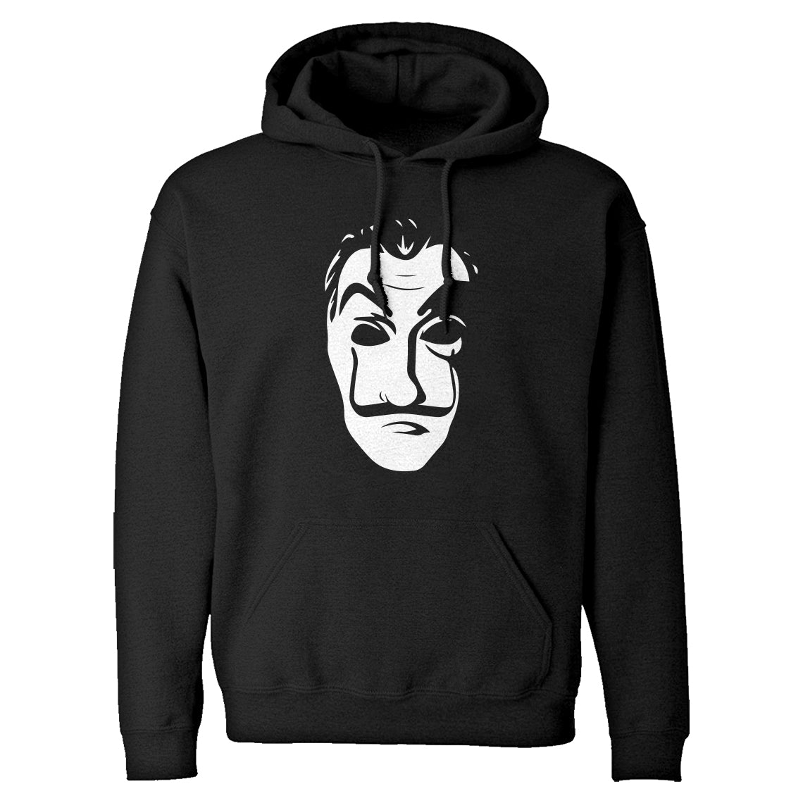 Salvador Dali Face Heist Mask Unisex Adult Hoodie