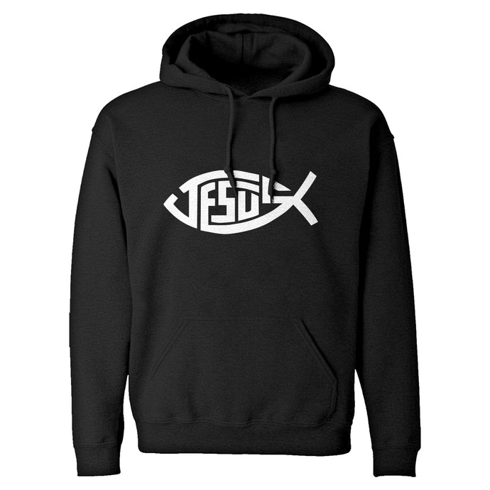 Hoodie Jesus Fish Unisex Adult Hoodie