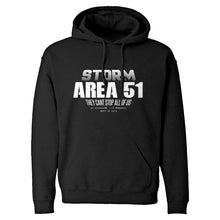 Storm Area 51 They Can't Stop Us All Unisex Adult Hoodie