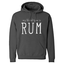 My Blood Type is Rum Unisex Adult Hoodie