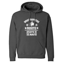 Hoodie What Happens on the Route Stays on the Route Unisex Adult Hoodie