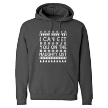 Hoodie I can get you on the Naughty List Unisex Adult Hoodie