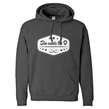 Hoodie She Wants the D Unisex Adult Hoodie
