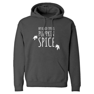 My Blood Type is Pumpkin Spice Unisex Adult Hoodie