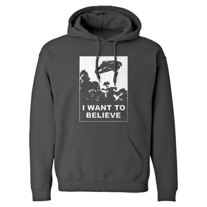 I Want to Believe Star Ship Unisex Adult Hoodie