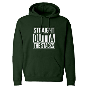 Hoodie Straight Outta the Stacks Unisex Adult Hoodie