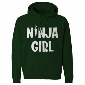 Ninja Girl Unisex Adult Hoodie