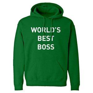 World's Best Boss Unisex Adult Hoodie