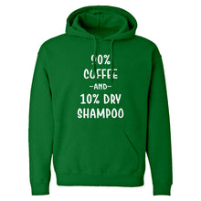 Hoodie 90% Coffee 10% Dry Shampoo Unisex Adult Hoodie