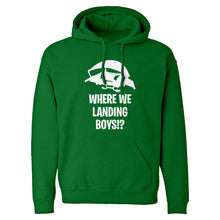 Where We Landing Boys?! Unisex Adult Hoodie