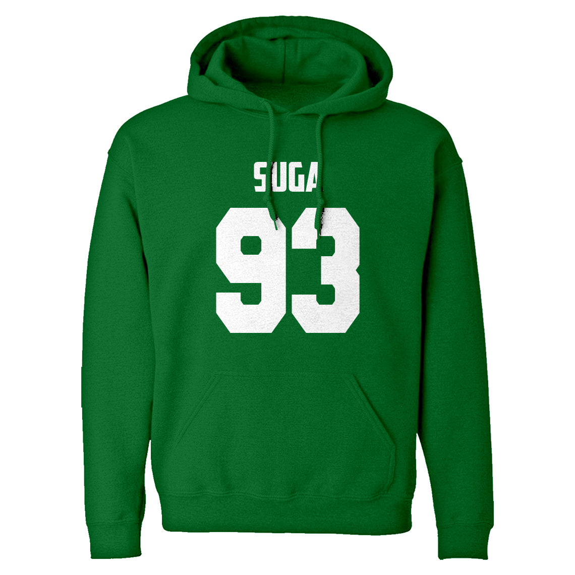 VINTAGE RETRO HOODIE SUGA Lサイズ BTS Suga 93 Black Long Sleeve Hooded Pullover Sweatshirt