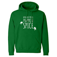 My Blood Type is Pumpkin Spice Unisex Adult Hoodie